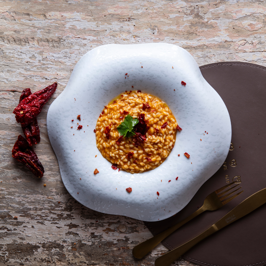 Box Ricetta Risotto alla Zucca con Peperone Crusco - max 4 porzioni