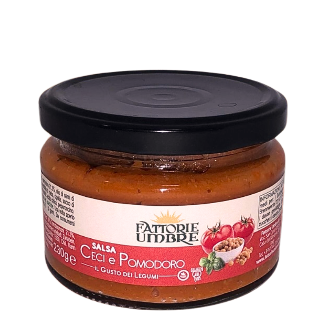 Salsa Ceci e Pomodoro Fattorie Umbre 230g