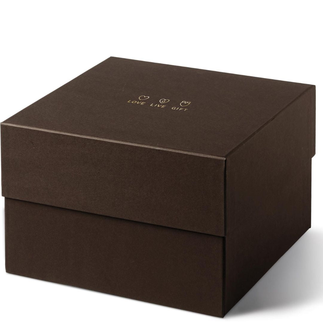 Panettone Artigianale "Dark" con 72 ore di Lavorazione "Satri" 750g in Cofanetto