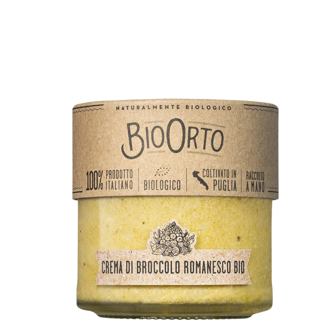 Crema di Broccolo Romanesco Bio raccolto a mano BioOrto 180g