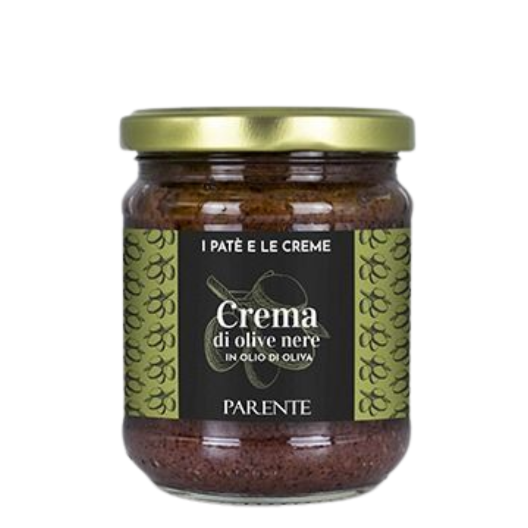 Black olives cream in oil relative 190g