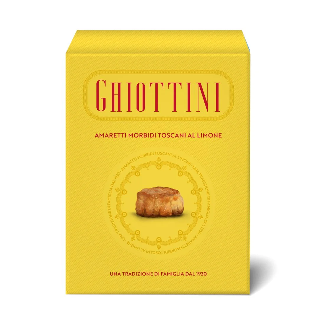 Amaretti toscani morbidi al Limone "Ghiottini" 100g