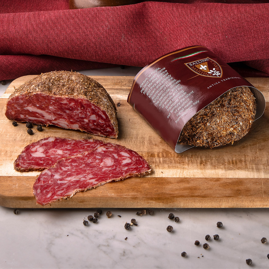 Pagnottella Tonda stagionata in crusca di Martina Franca 300g