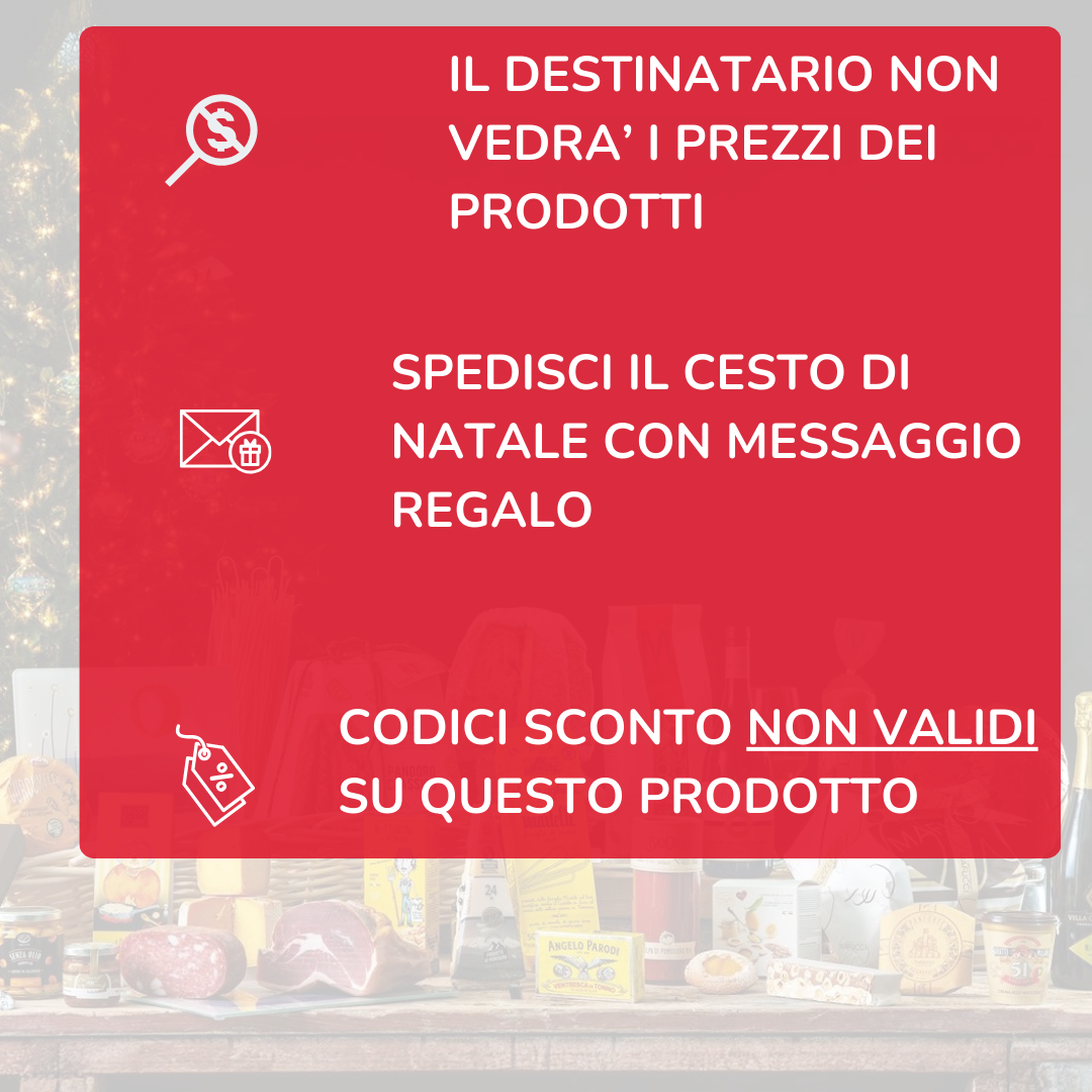 Cesto di Natale "Gluten Free" - 9 Prodotti Tipici senza glutine