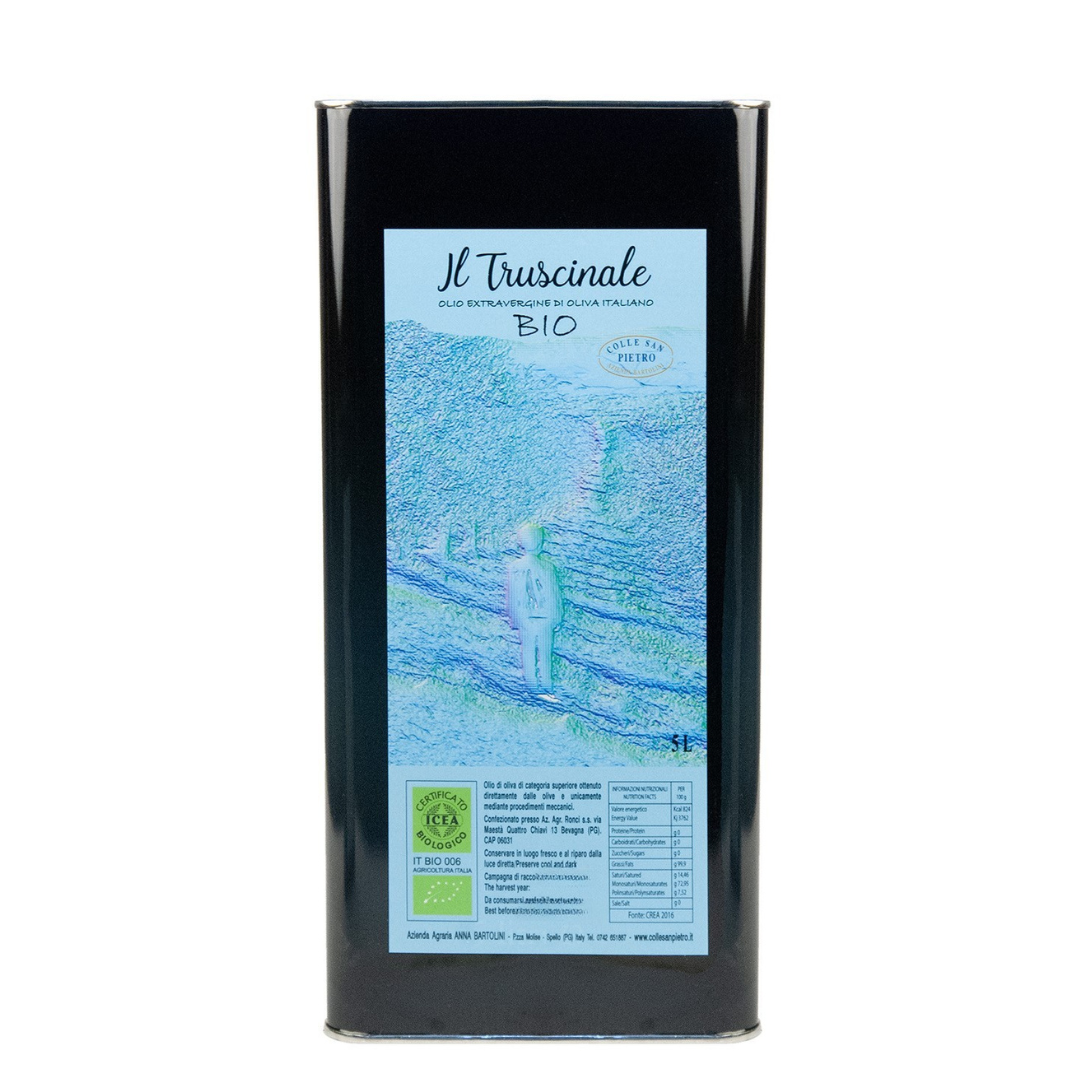 Olio Extravergine di Oliva Nuovo 2025 Biologico "Il Truscinale" Colle S.Pietro in latta