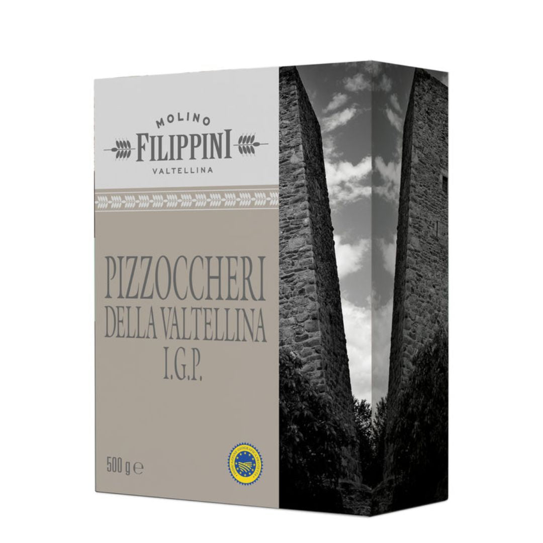 Pizzoccheri della Valtellina IGP "Molino Filippini" 500g