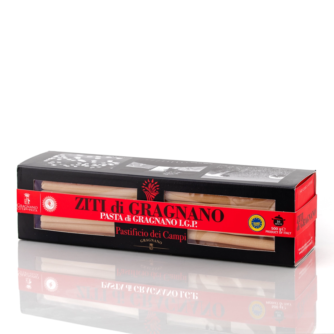 Ziti tagliati lisci Pasta di Gragnano IGP "Pastificio dei Campi" 500g
