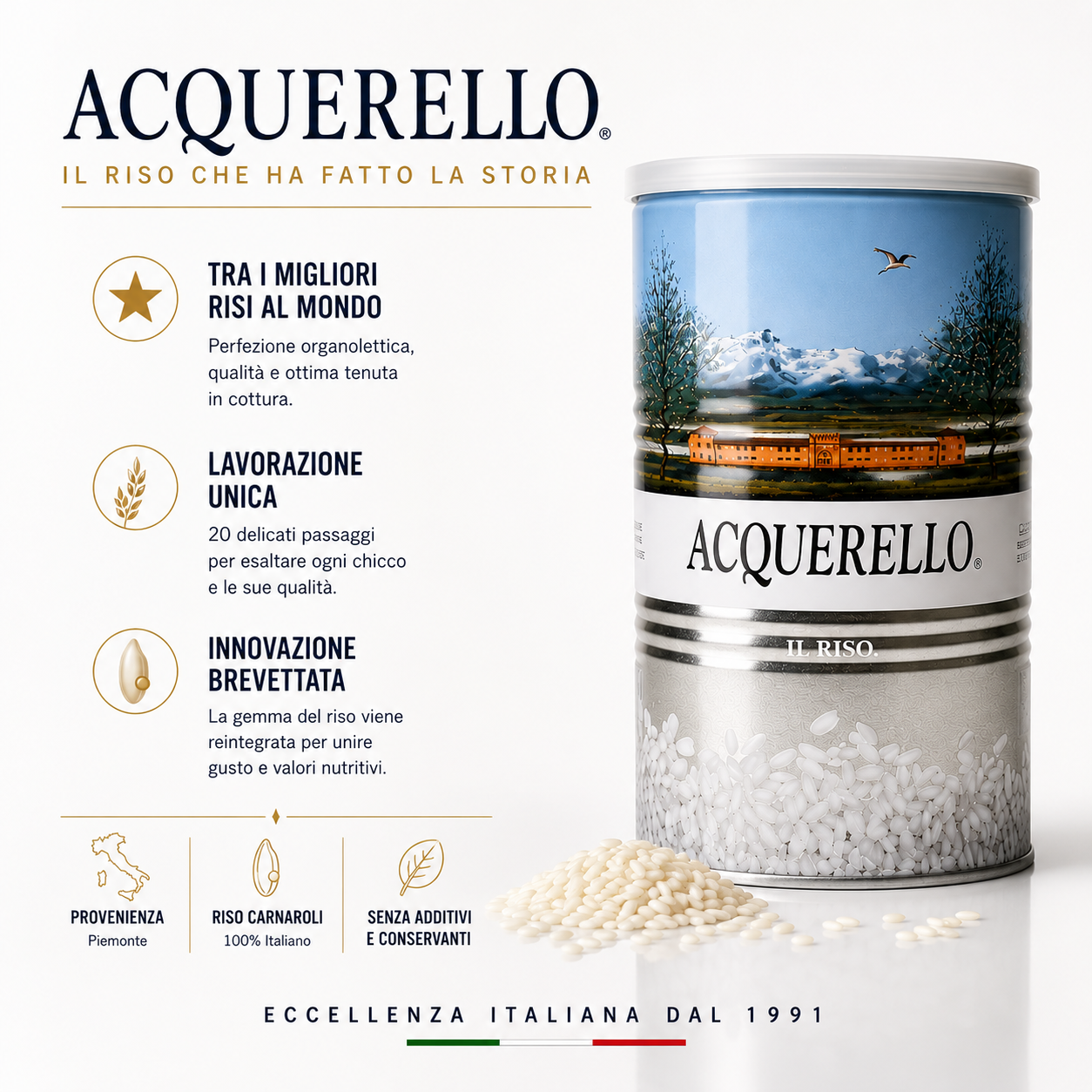 Carnaroli Acquerello-Reis 250g