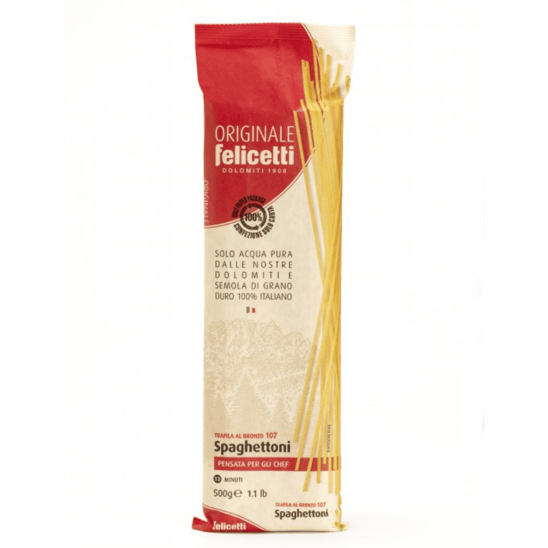Spaghetti "Originale" Trafilati al Bronzo Felicetti 100% Grano Italiano 500g