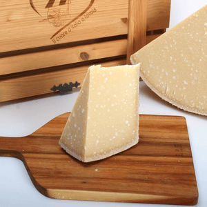 Parmigiano Reggiano DOP aged over 36 months, thinly cut