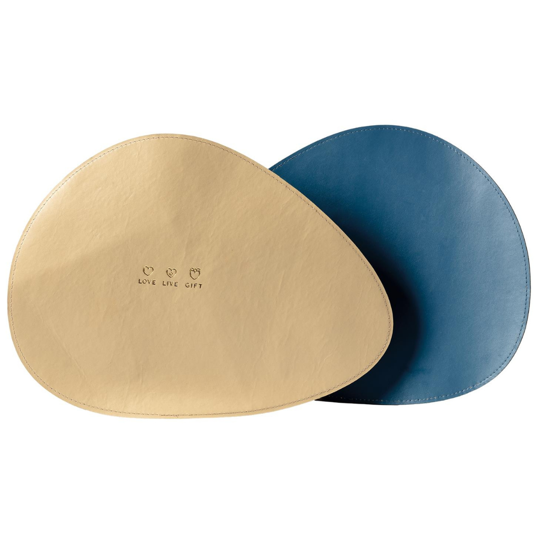 Tovagliette ovali lavabili, in pelle sintetica, antiscivolo, impermeabili, con sottobicchieri, per casa, cucina, ristorante, 6 pezzi Tovagliette ovali lavabili, in pelle sintetica, antiscivolo, impermeabili, con sottobicchieri, per casa, cucina, ristorante, 6 pezzi