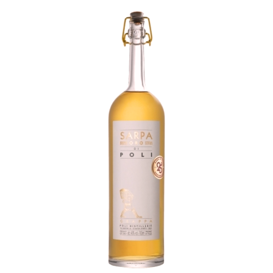 Grappa "Sarpa Oro" Poli 70cl