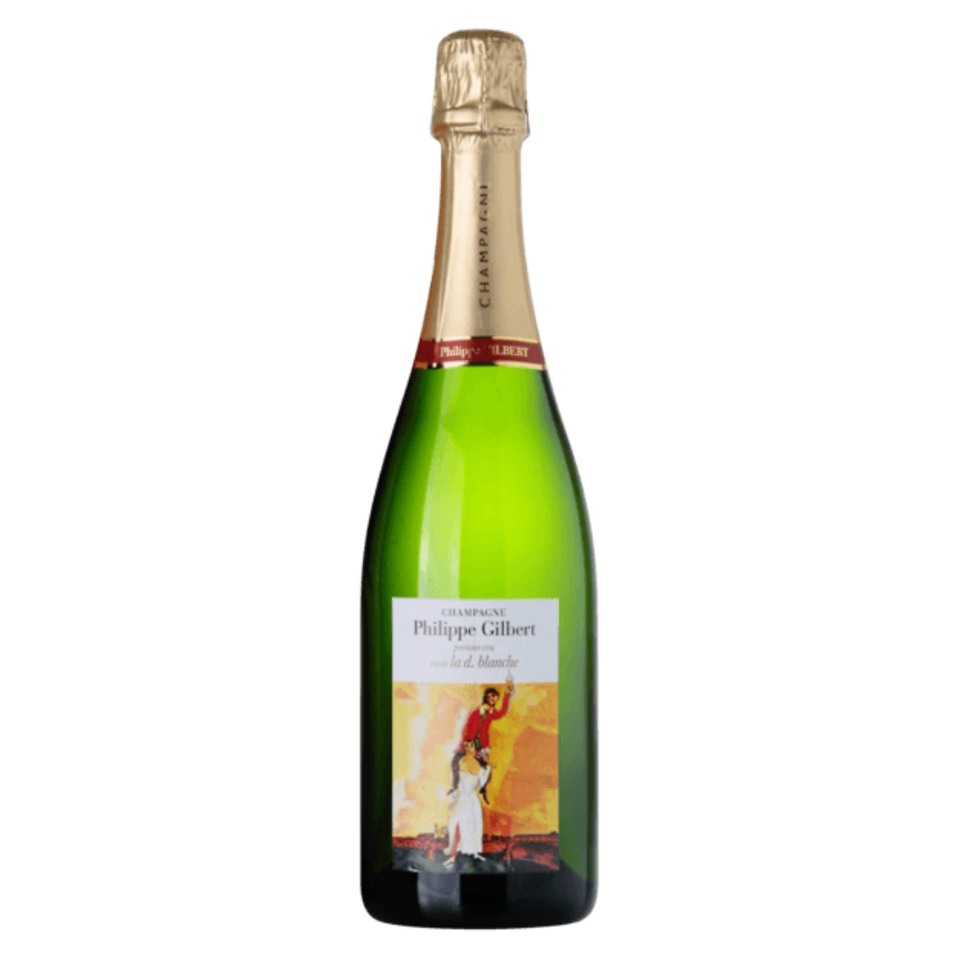 Champagne 1er Cru cuvée La D. Blanche Philippe Gilbert