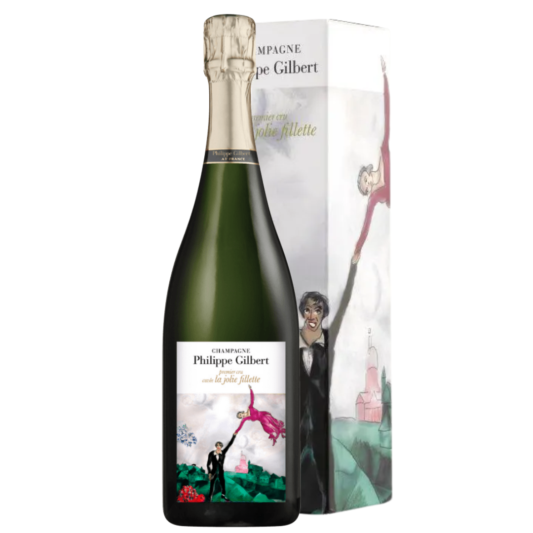 Champagne 1er Cru cuvée "La Jolie Fillette" Philippe Gilbert