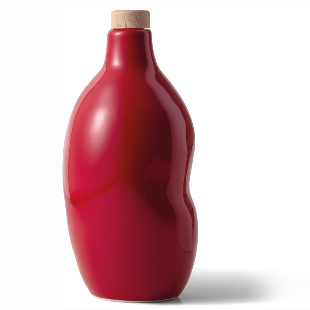 Oliera Design Umbrian ceramic imprint handmade with "Guinigi Home" 700ml / cm Ø 9.5x21h