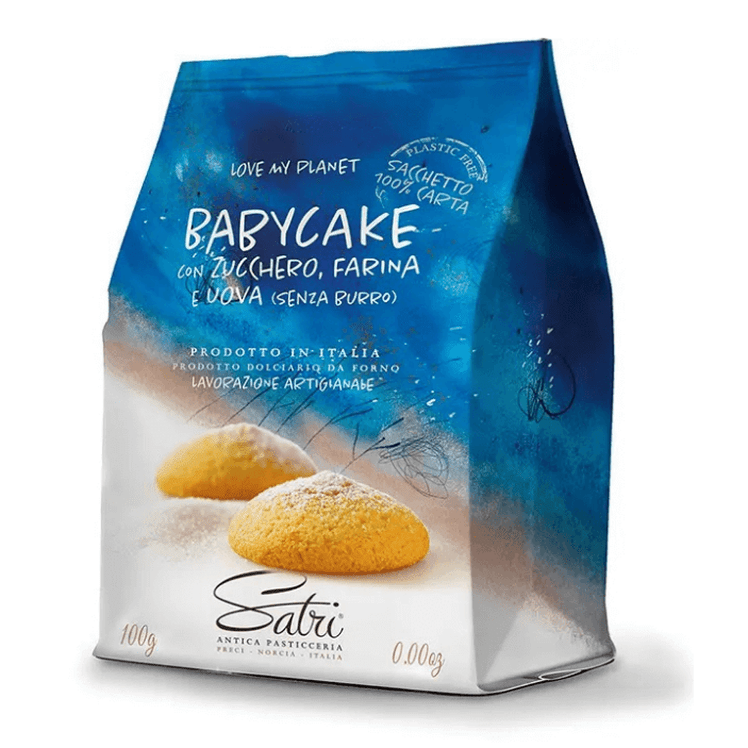 Baby Cake in Sacchetto 100% Plastic free Satri 100g