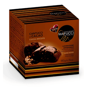 Cantucci al Cacao in astuccio Mafucci 180g
