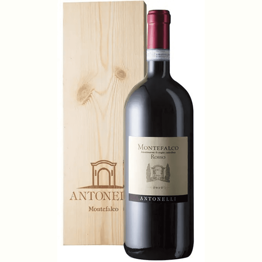 Montefalco Rosso DOC Biologico Antonelli 1,5Lt in cassetta di legno