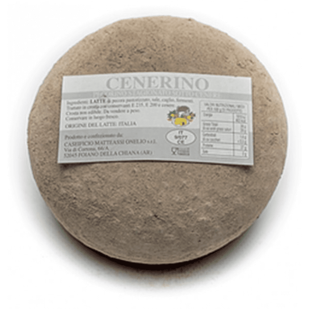 Pecorino stagionato sotto Cenere Matteassi 450g