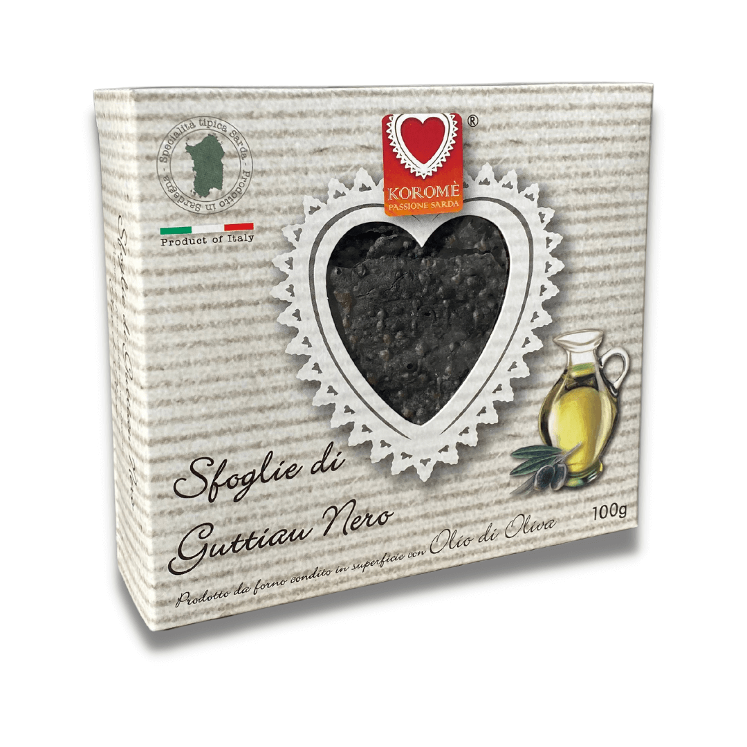 Sfoglie di Guttiau Nero in Olio di Oliva Masserie Sarde 100g