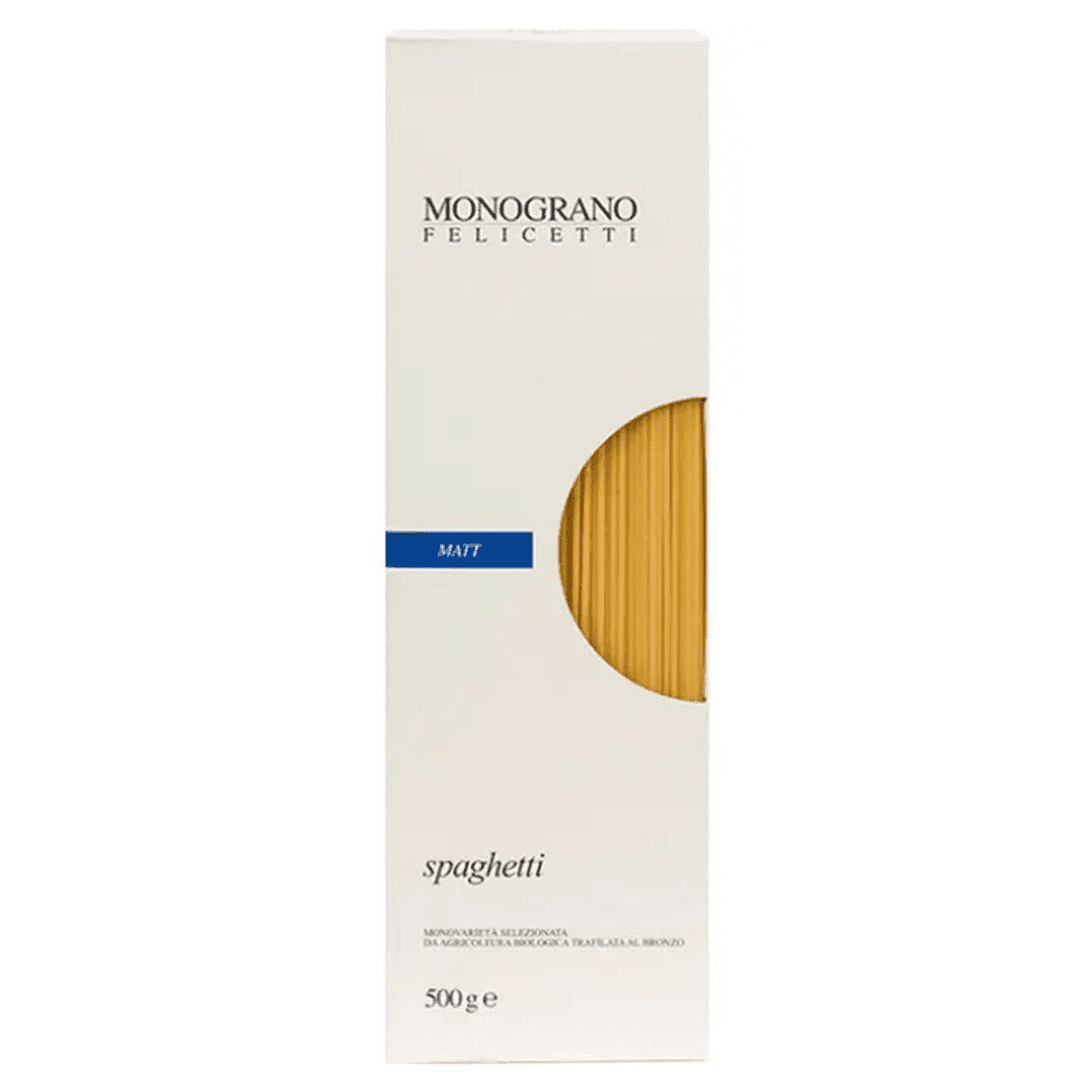 Spaghetti Mat Bio trafilati al bronzo Monograno Felicetti 500g