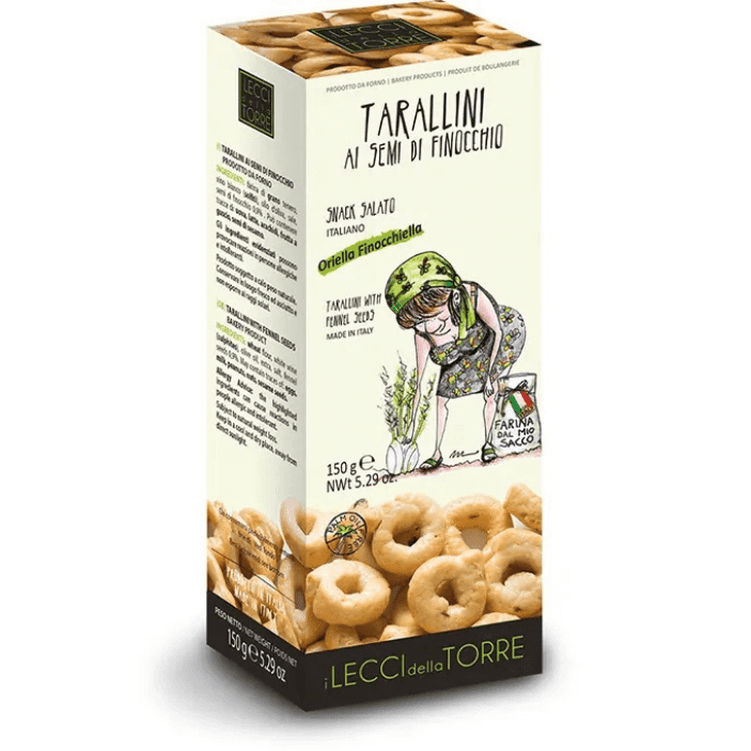 Tarallino ai semi di Finocchio "I Lecci della Torre" 150g