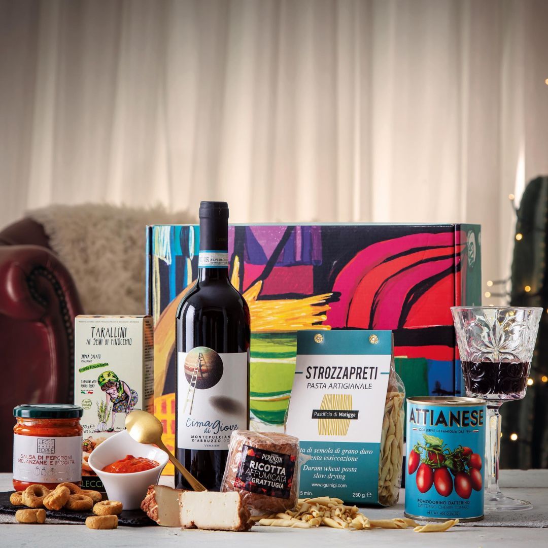 Cesto di Natale "Notte Magica" - Contiene 6 Prodotti enogastronimici