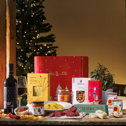 Cesto di Natale "Rustica" - 9 prodotti enogastronomici