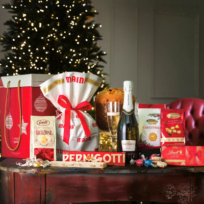 Cesto di Natale "Dolcezza" - 7 Prodotti Tipici Natalizi
