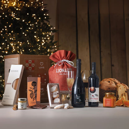 Cesto di Natale "Altalena" - 8 prodotti enogastronomici Tipici