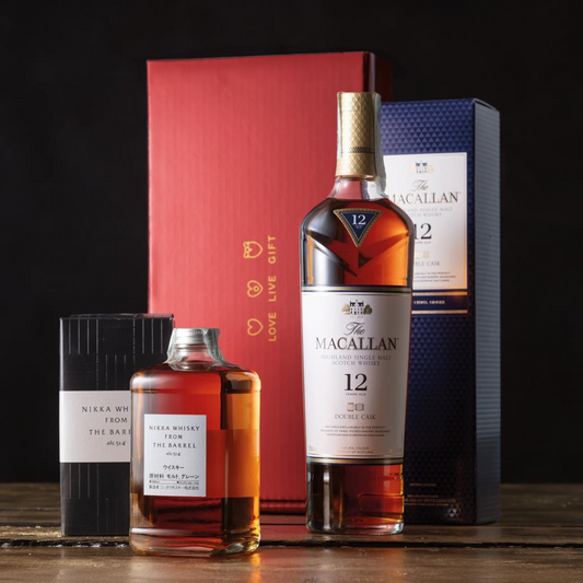 Christmas Hamper Spirits "Rose and Jack" - 2 Whiskies