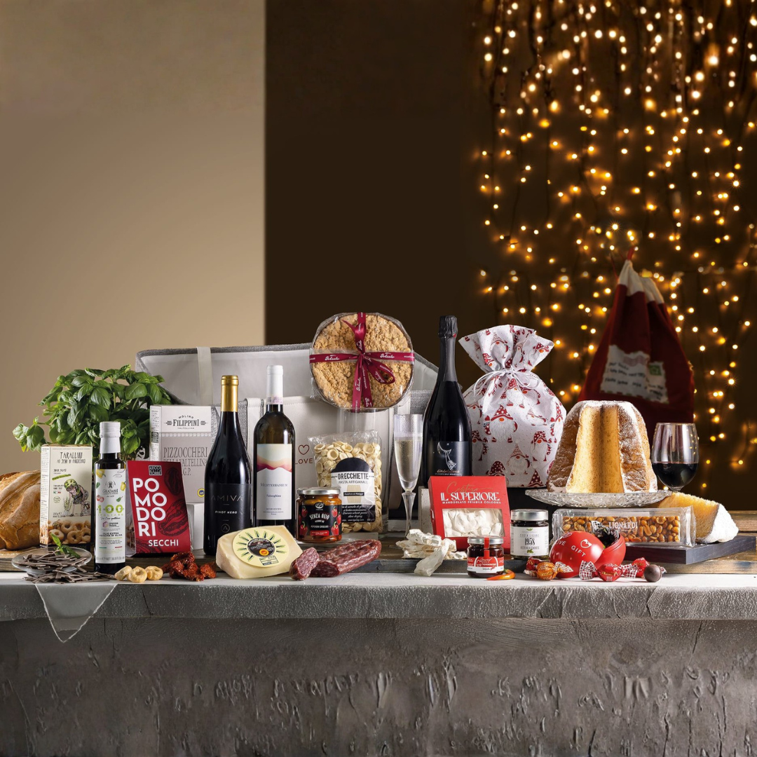 Cesto di Natale "Antologia di Natale" - 19 Prodotti Tipici