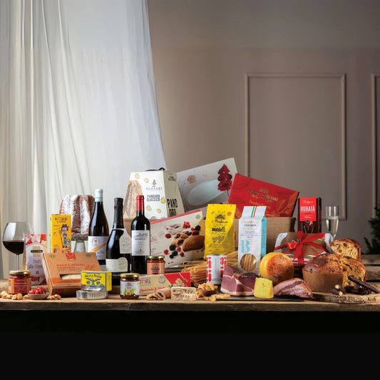 Cesto di Natale "Mille e Una Notte" - 23 prodotti enogastronomici
