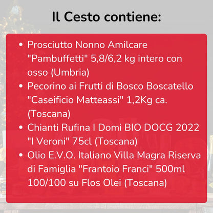 Cesto di Natale "Vecchia Dispensa" - Prodotti Tipici Norcineria