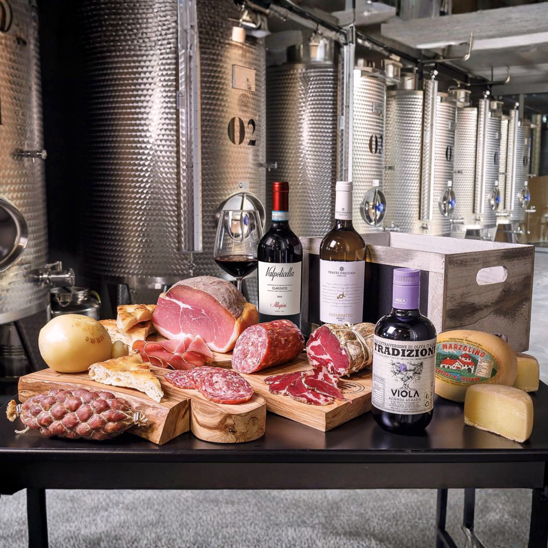 Cesto di Natale "Cuccagna" - Selezione di 9 prodotti gourmet