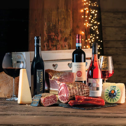 "Arca del Gusto" Christmas hamper - Selection of 9 gourmet products