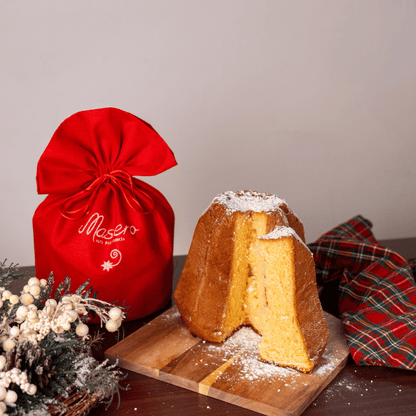 Receta artesanal de bolsa de yute Pandoro"Masiero"