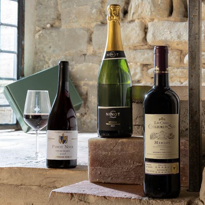 Cesto di Natale Vini "Fortezza" - 3 vini francesi