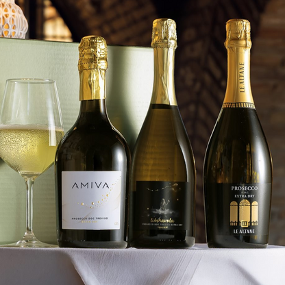 Cesto di Natale vini "Galleria" - 3 bottiglie Prosecco