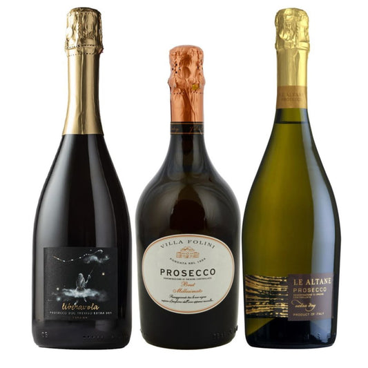 Cesto di Natale vini "Brindisi" - 3 bottiglie Prosecco