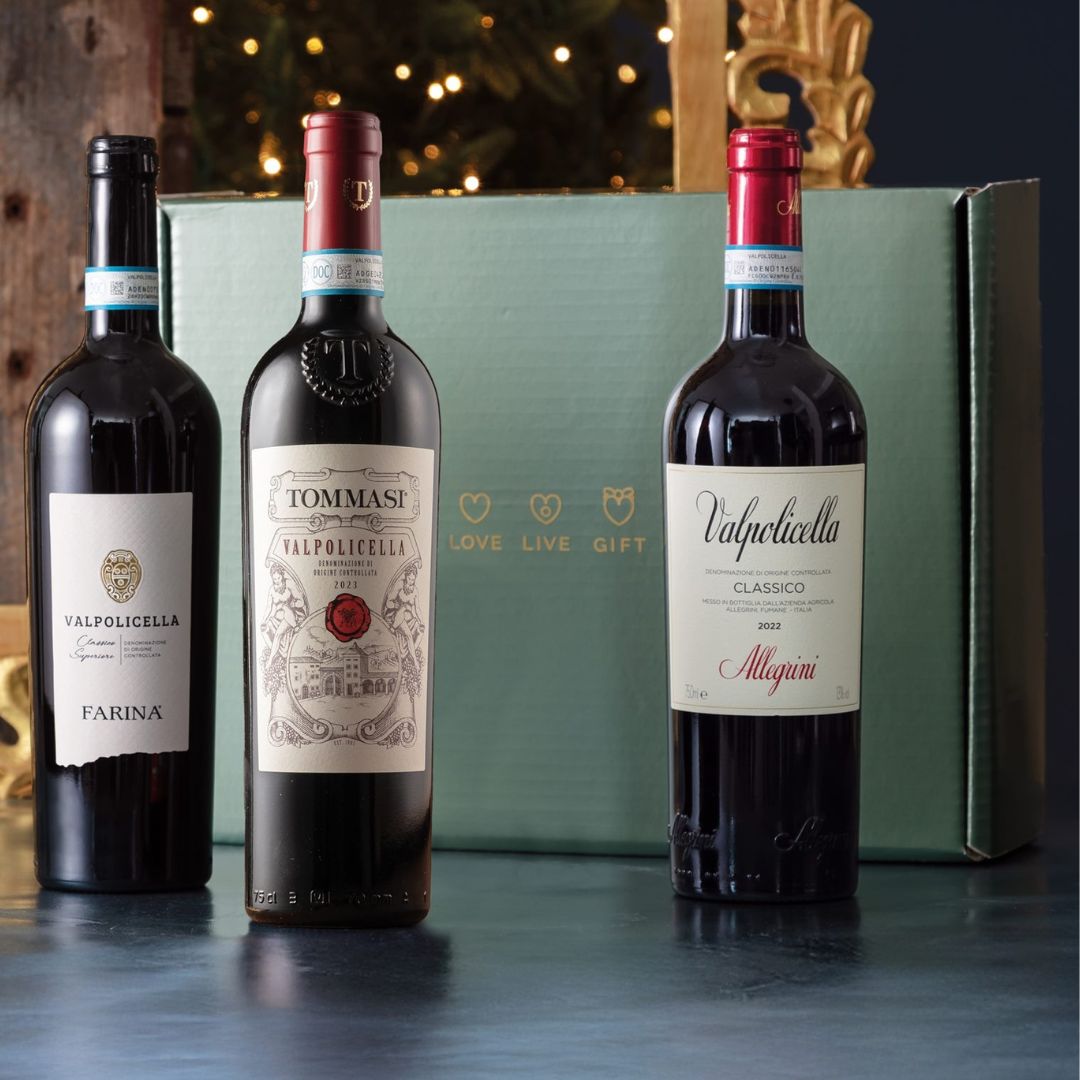 Cesto di Natale vini "Valpolicella" - 3 bottiglie Valpolicella Classico DOC