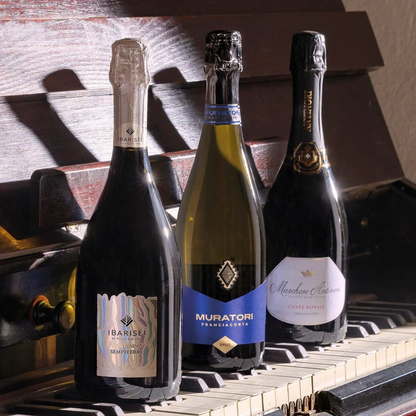 Cesto di Natale vini "Galà" - 3 bottiglie Franciacorta DOCG