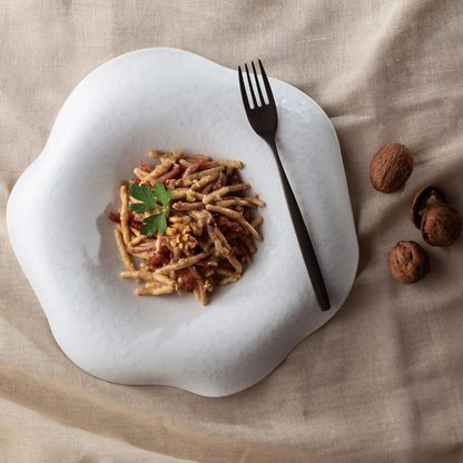 Christmas basket "Flavours of Autumn" - Trofiette with walnut cream and crispy speck - Recipe box