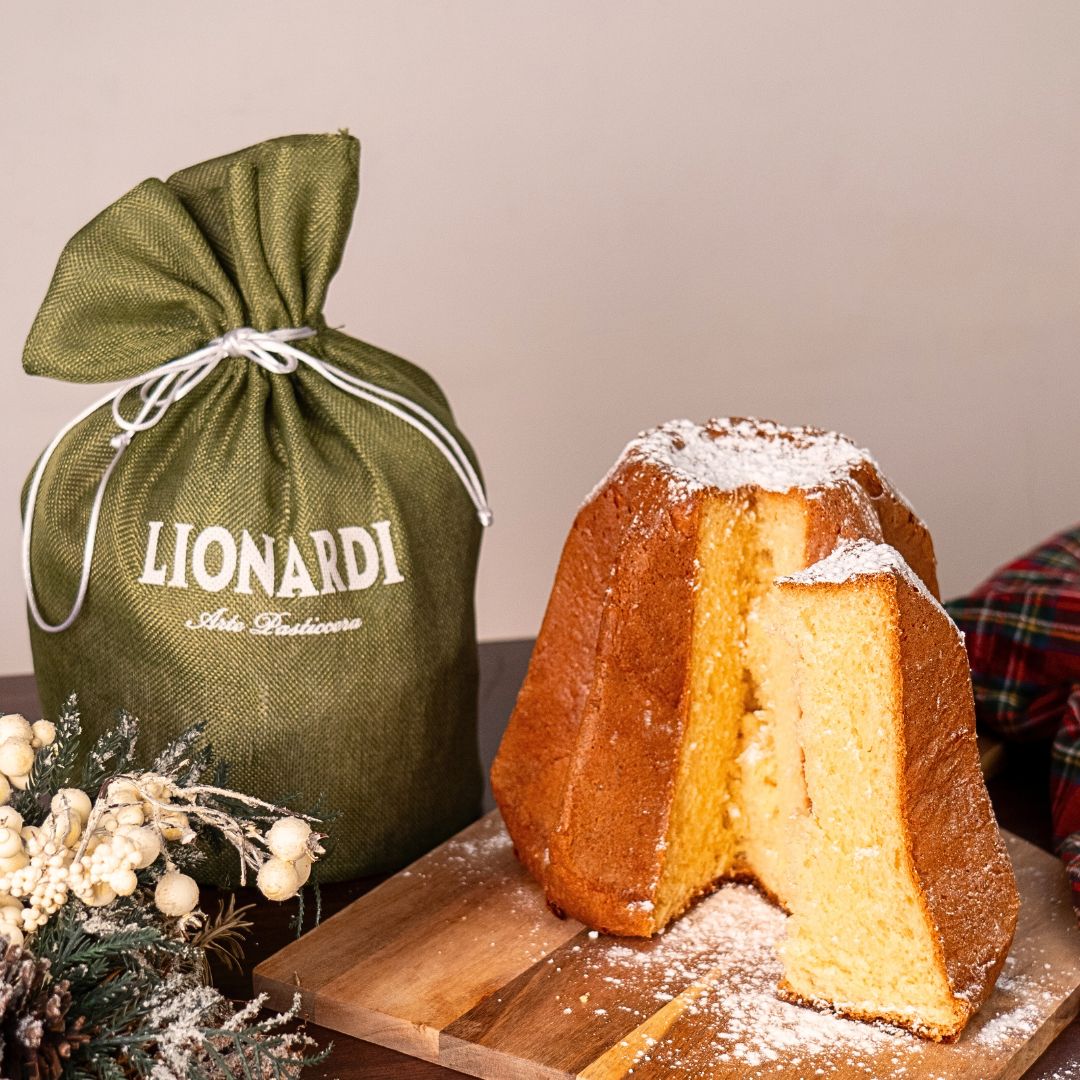 Pandoro "Lionardi" Sacchetto in Juta ricetta artigianale