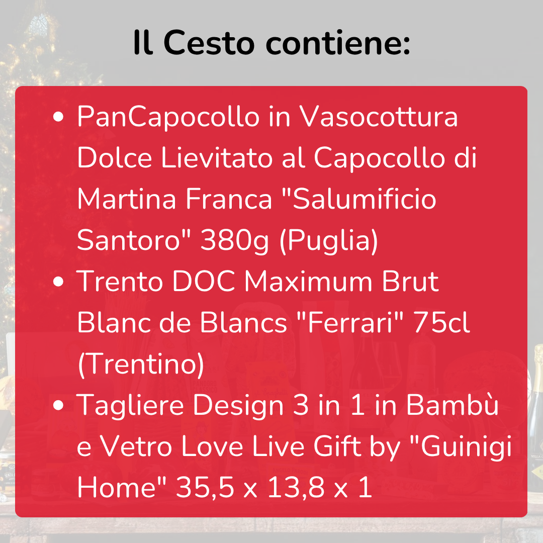 Cesto di Natale "Diva" - Special Edition Pancouture