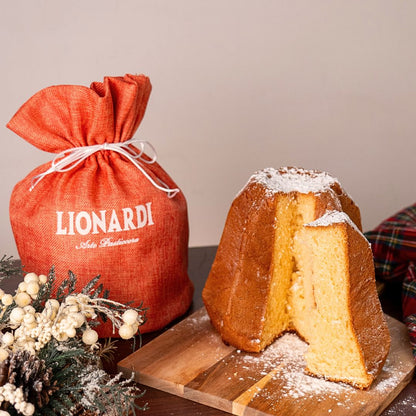 Pandoro "Lionardi" Sacchetto in Juta ricetta artigianale