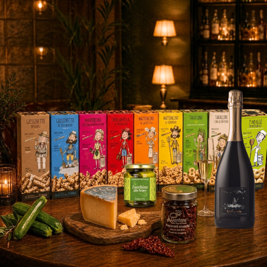 Box degustazione Snack - 9 snack diversi abbinati a sfiziosità