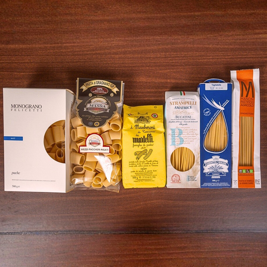 Italian Pasta Box of Excellence - 6 Packs selected by the best pastations