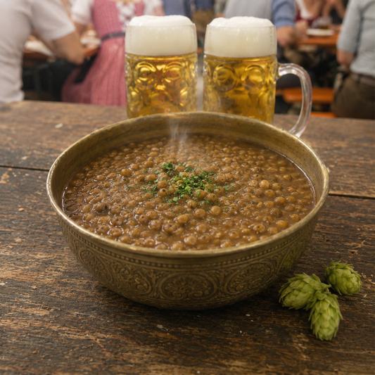 Box Monaco - Al calar del sole... Zuppa di Lenticchie abbinata a birre artigianali