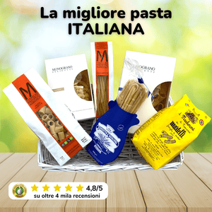 Boîte de pâtes italiennes d'excellence